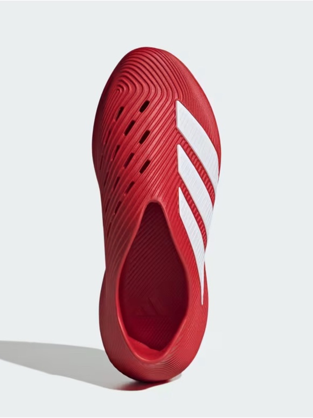 Adidas Pure Chill Men Sandals Slides Size 10 Better Scarlet/Footwear White/Core - Picture 2 of 6
